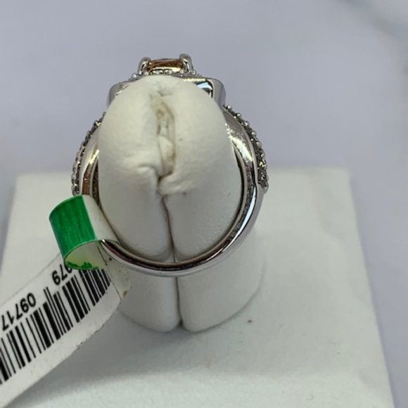 RS Covenant Sparkling Clear & Chocolate CZ Ring - Picture 4 of 8